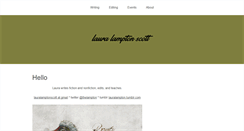 Desktop Screenshot of lauralamptonscott.com